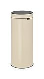 Brabantia - Poubelle Touch Bin unie 30 litres - Amande - 115042